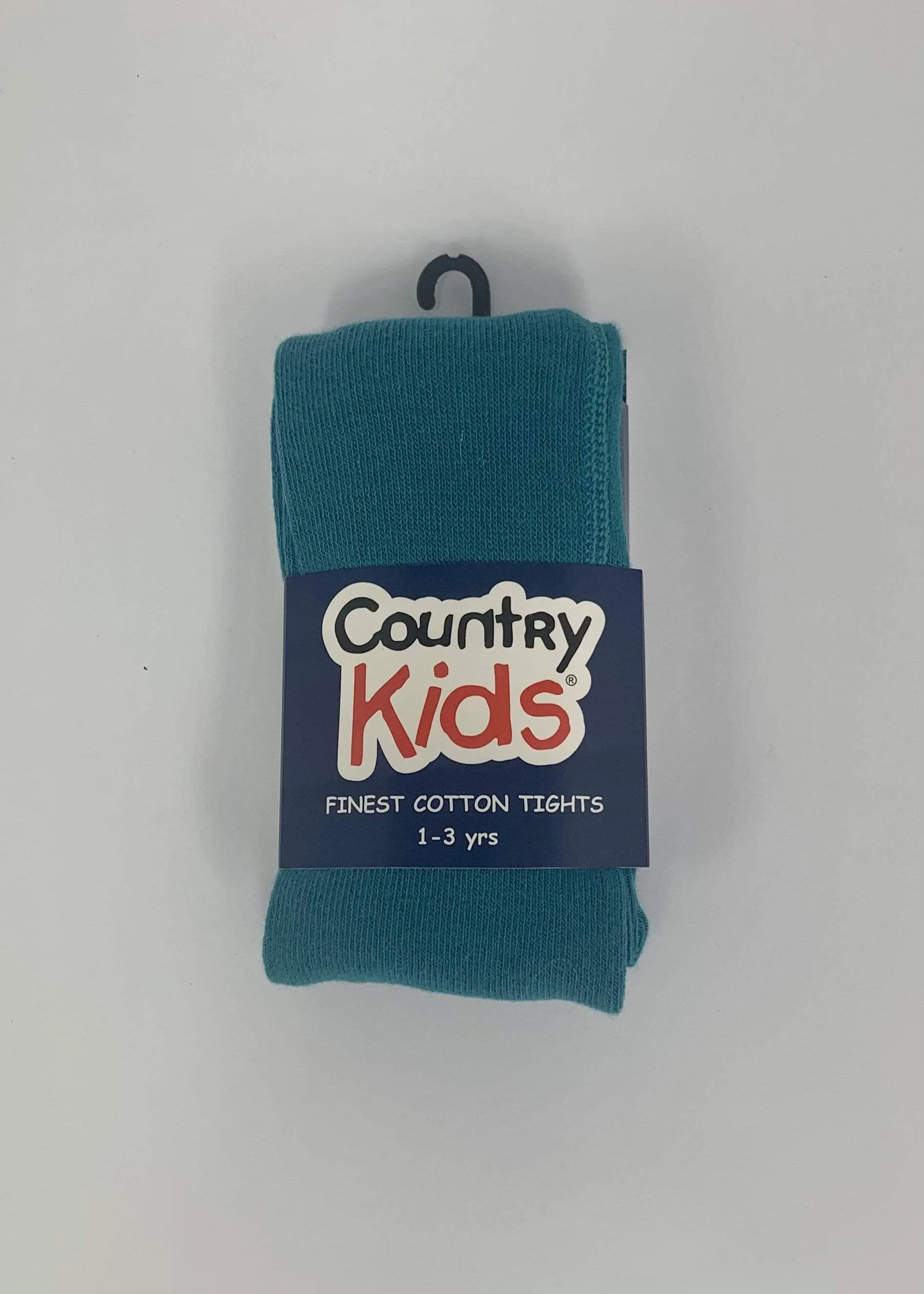 Country Kids - Luxury cotton tights - Teal