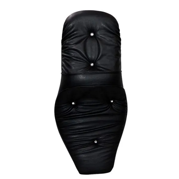 Custom Cruiser Seat Full Low (Black) for Royal Enfield Classics,Standard,Electra,Thunderbird 350/500