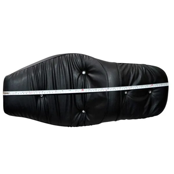 Custom Cruiser Seat Full Low (Black) for Royal Enfield Classics,Standard,Electra,Thunderbird 350/500