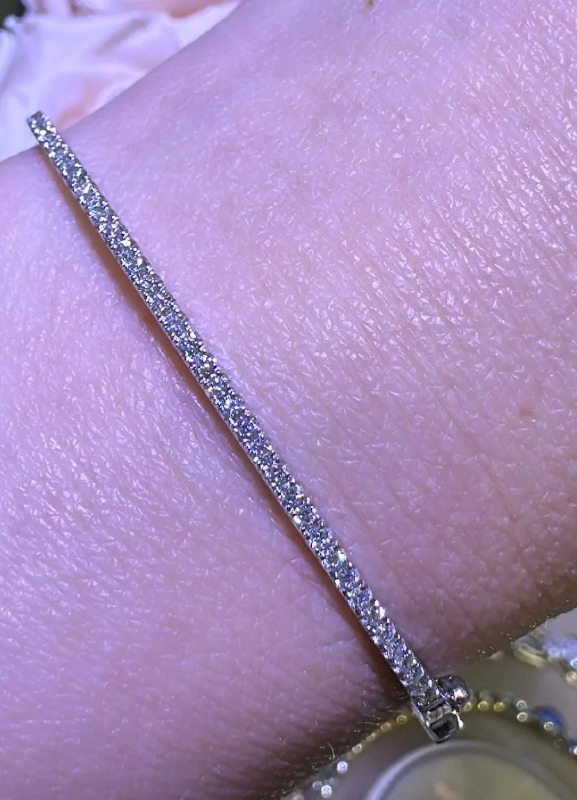 Diamond Bangle Bracelet 0.52ct tw