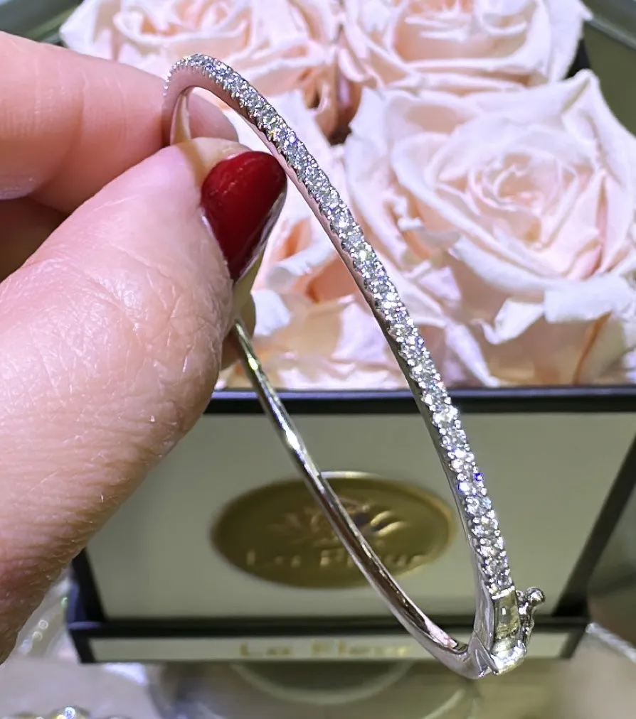 Diamond Bangle Bracelet 0.52ct tw