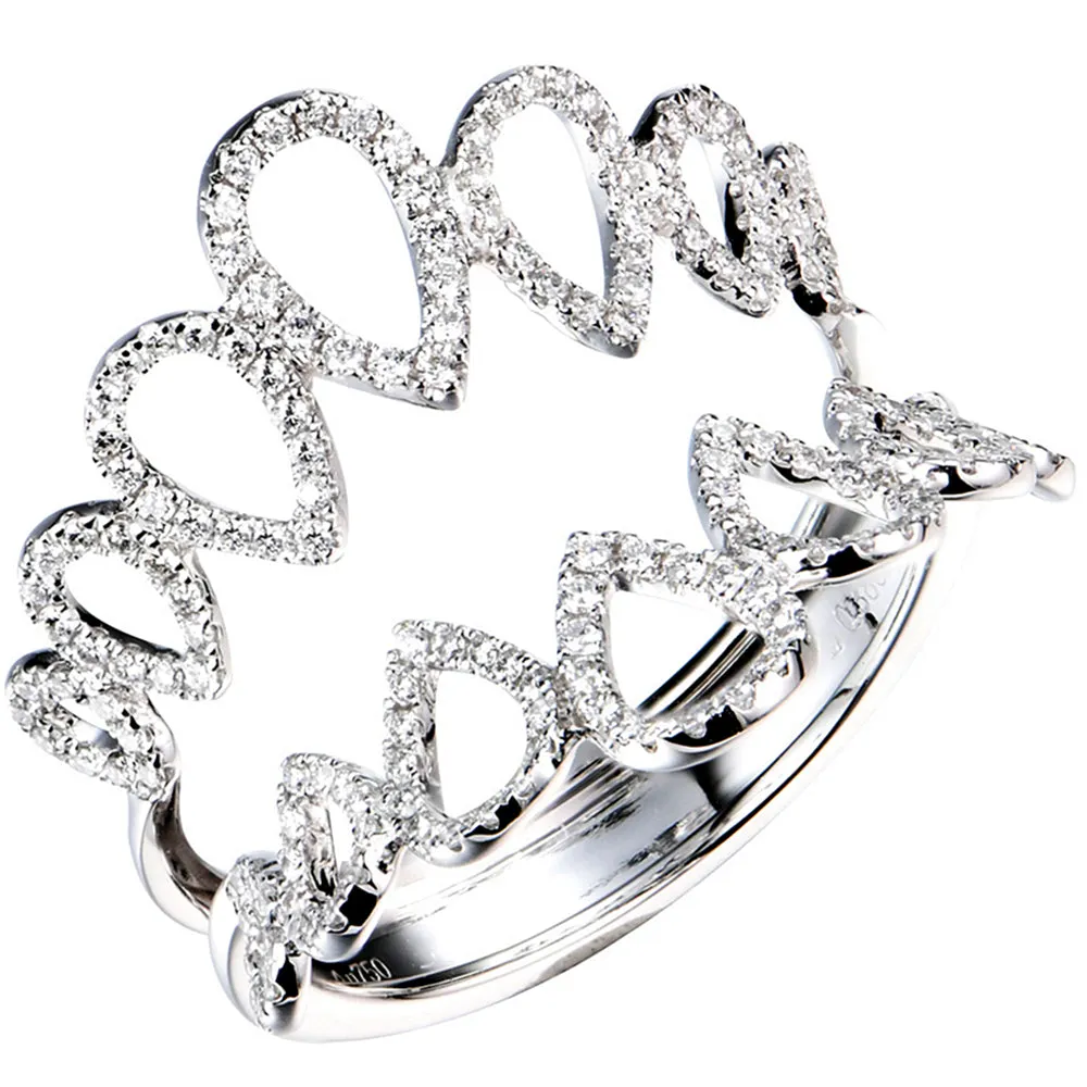 Diamond Enhancer Guard Wrap Insert Ring