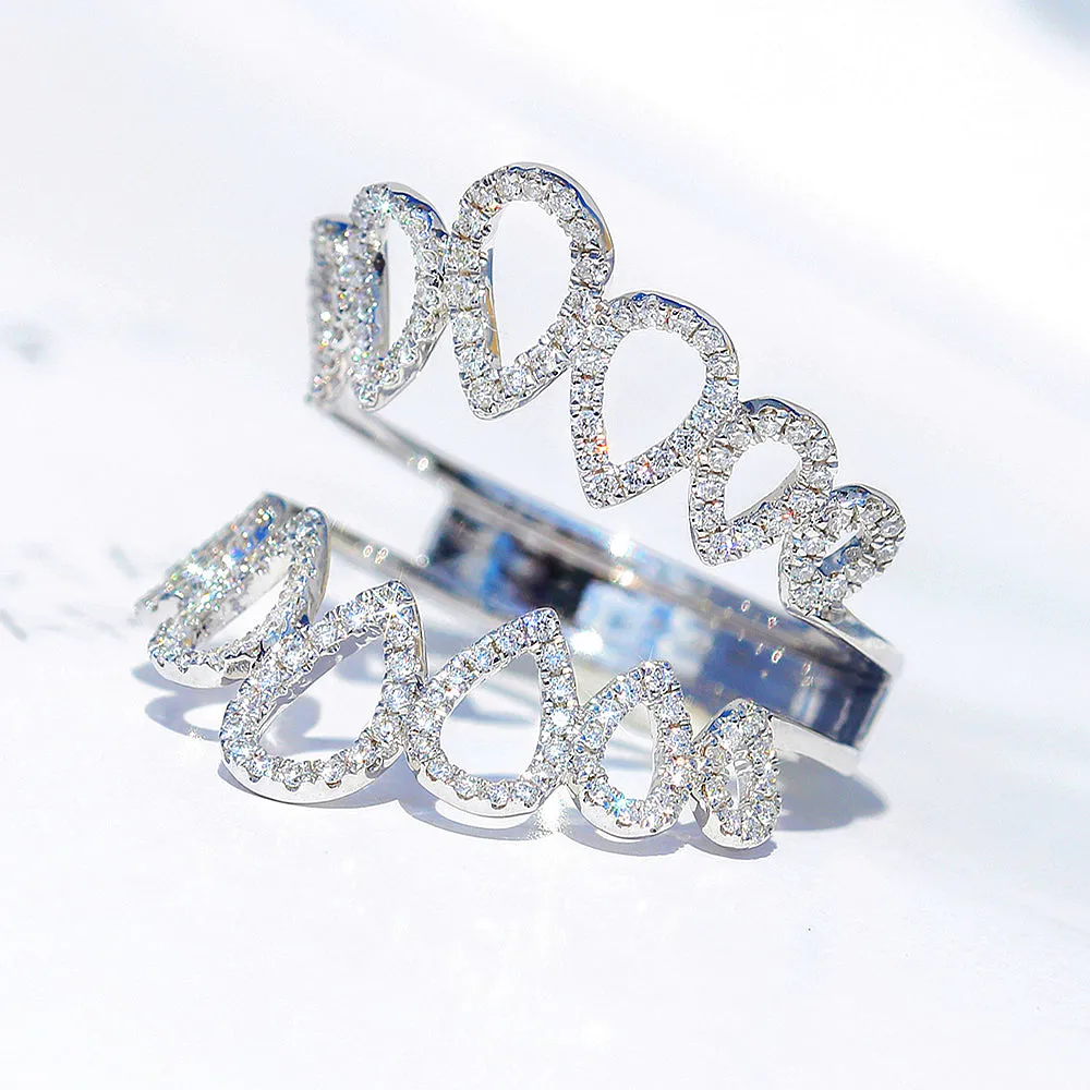 Diamond Enhancer Guard Wrap Insert Ring