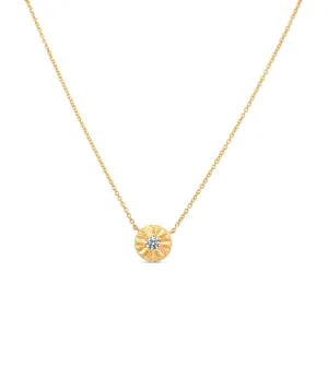 Diamond Flower Necklace