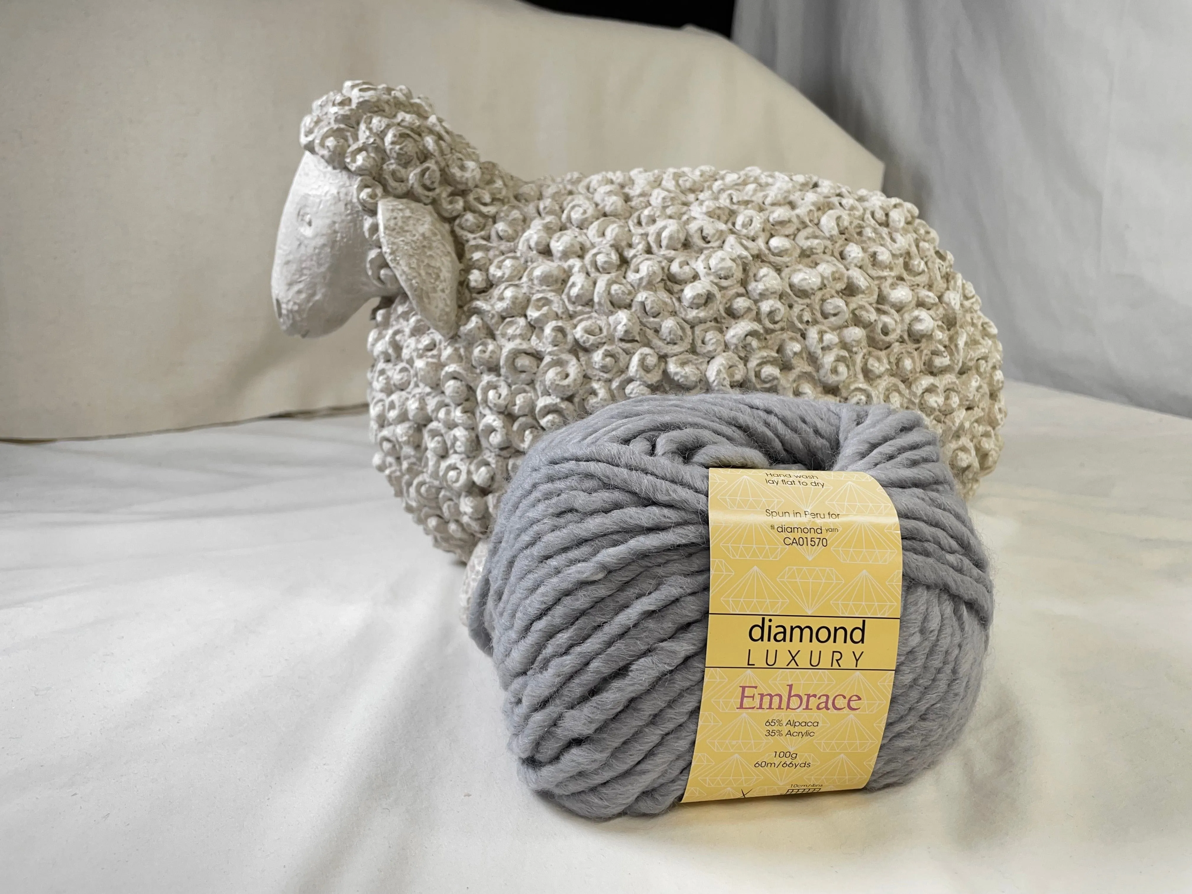 Diamond Luxury Embrace Yarn - Approaching Rain - 2019