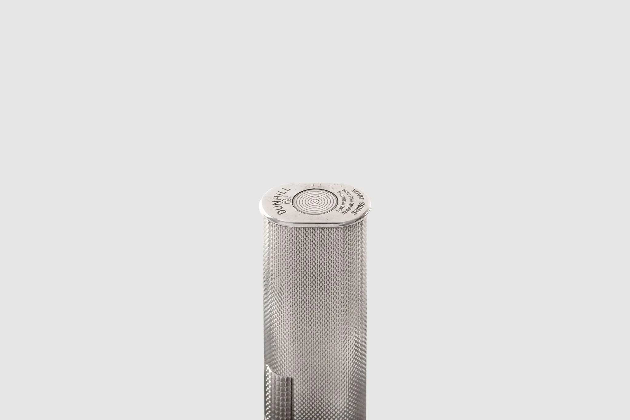 Dunhill Silver Plated "Rollagas" Dress Lighter