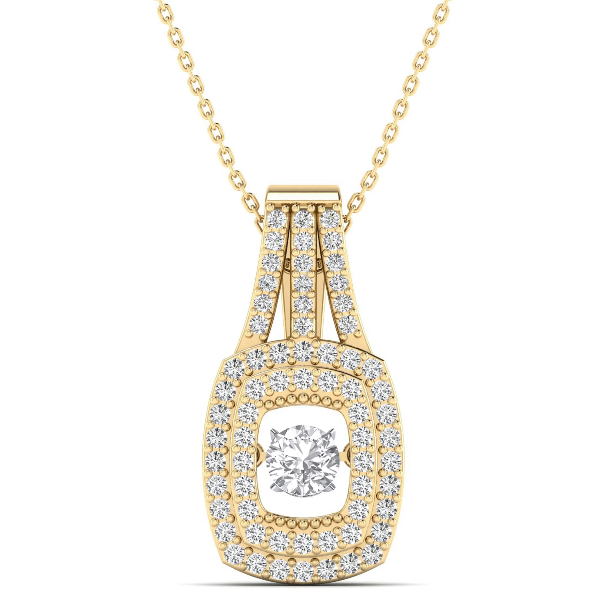 Empress Dancing Diamond Pendant