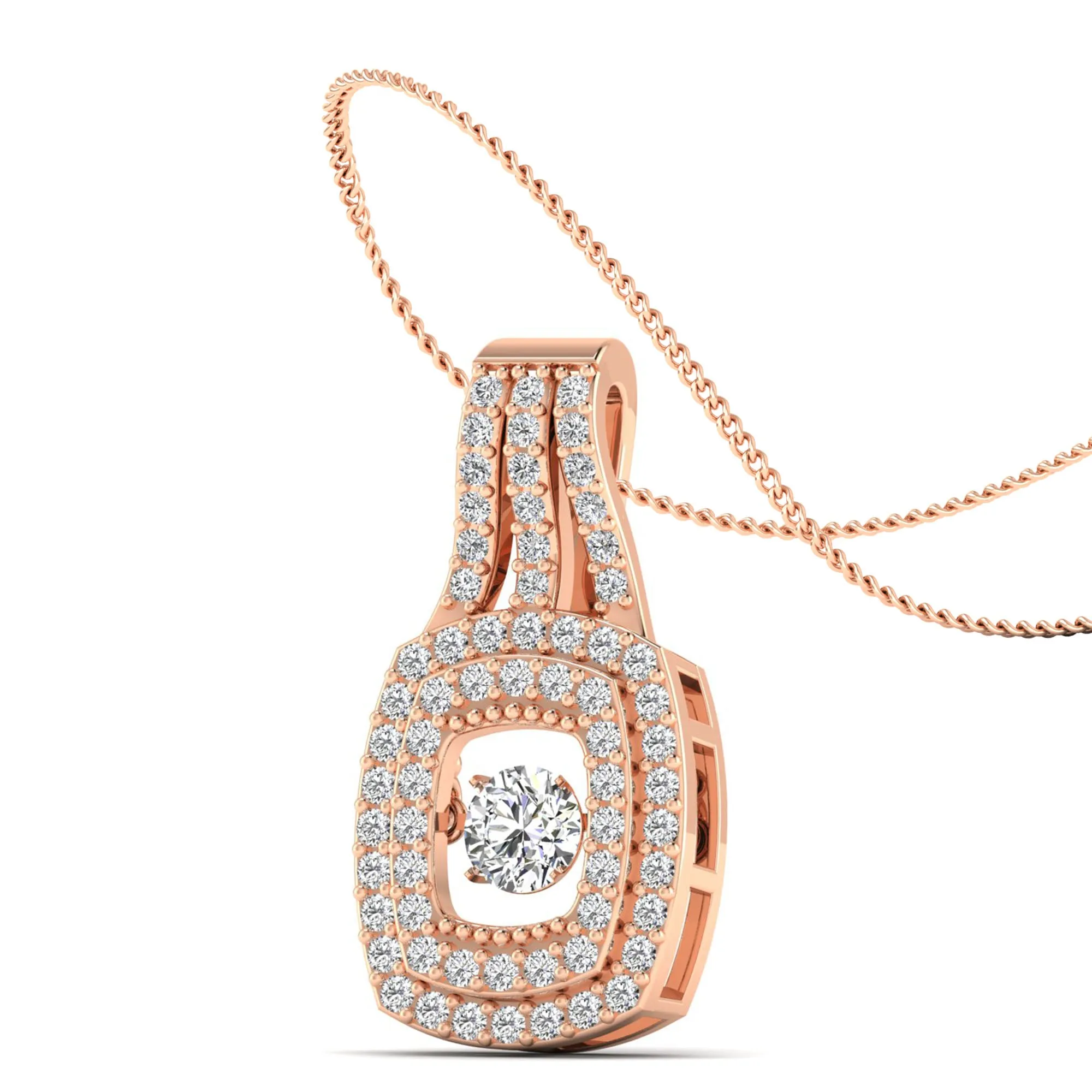 Empress Dancing Diamond Pendant