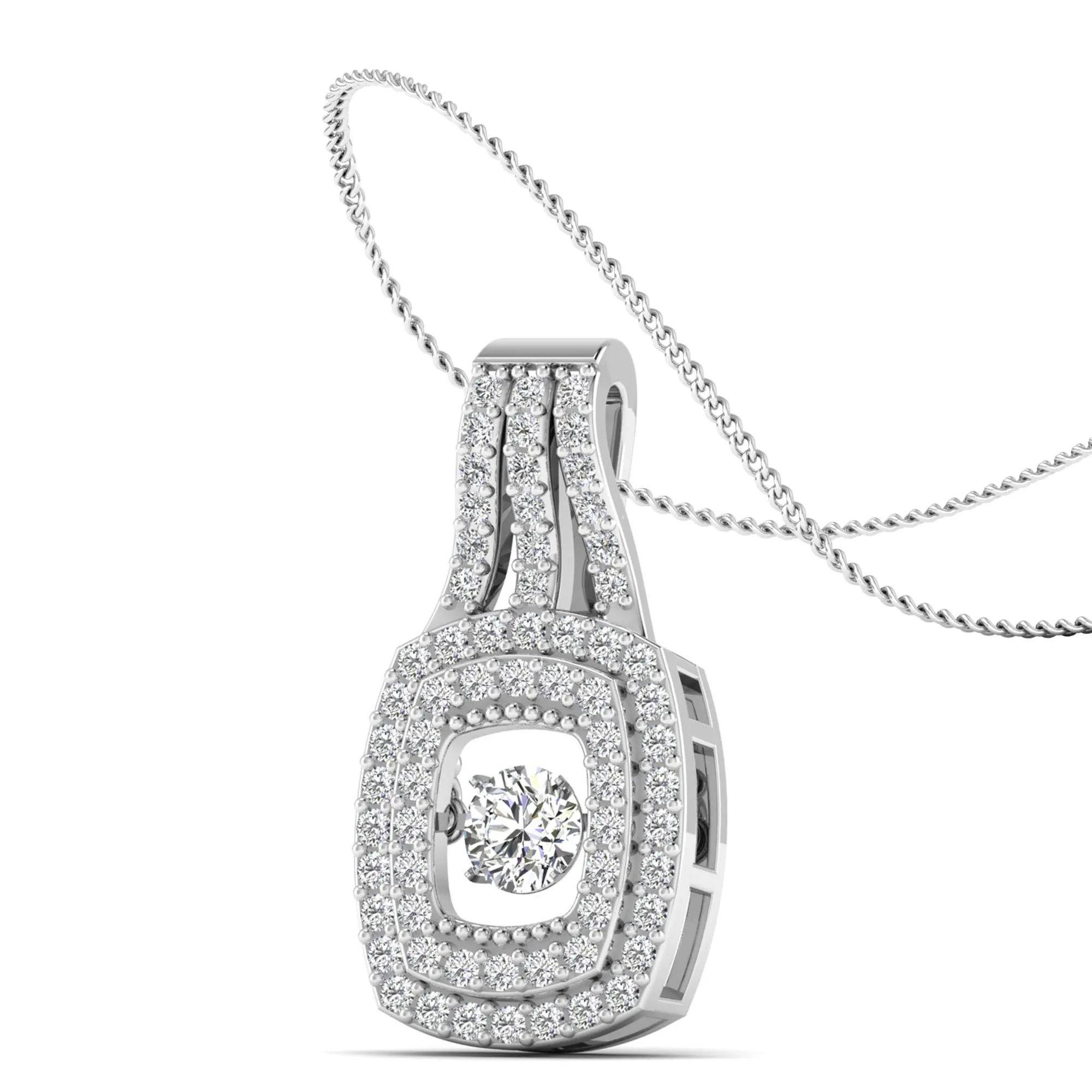 Empress Dancing Diamond Pendant
