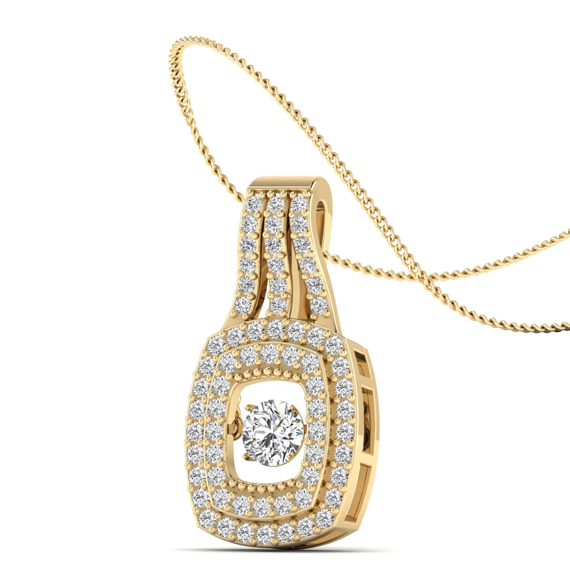 Empress Dancing Diamond Pendant