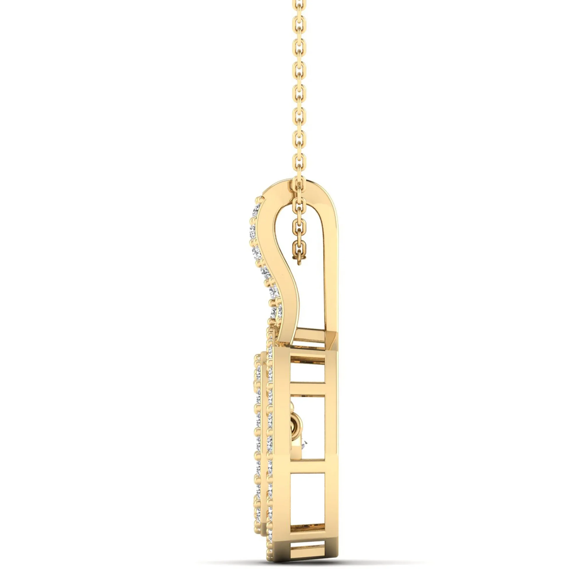 Empress Dancing Diamond Pendant