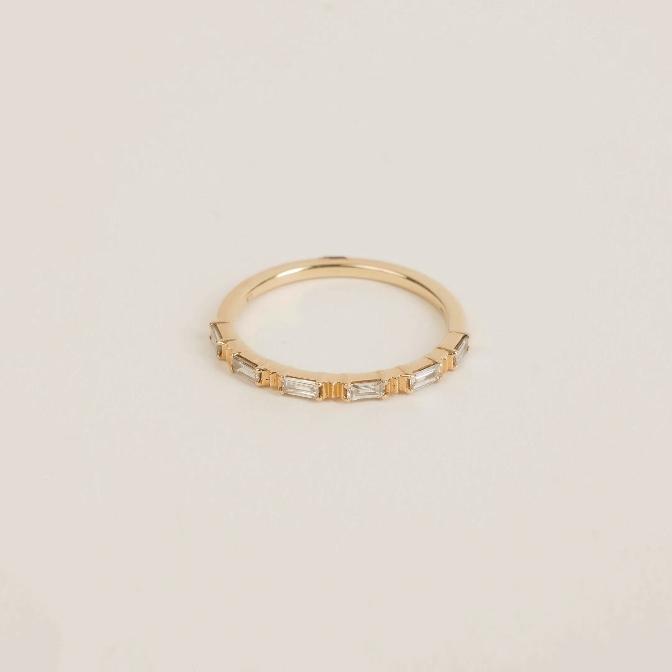 Essence Baguette Prism Diamond Band Ring