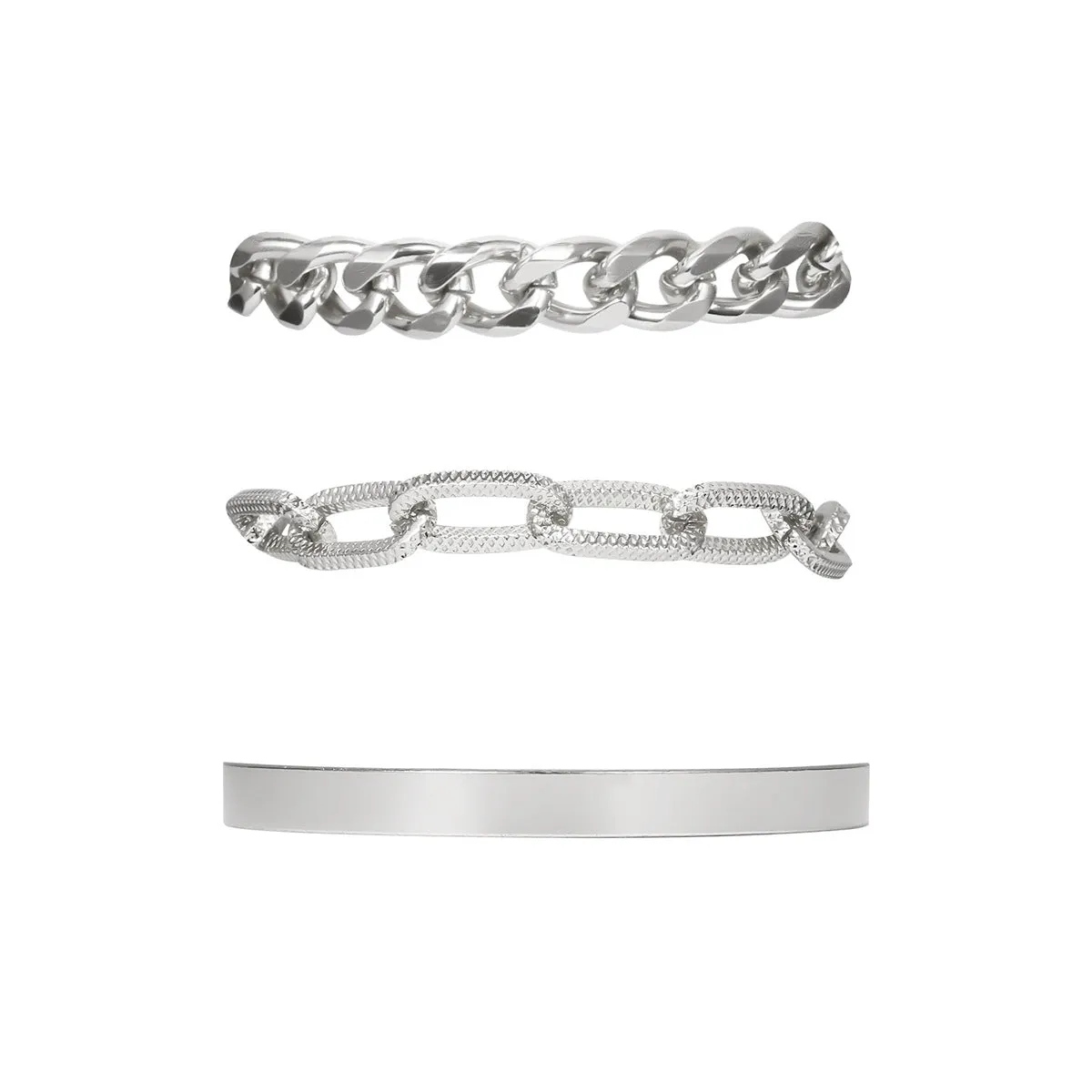 Fashion golden chain bracelet bracelet set