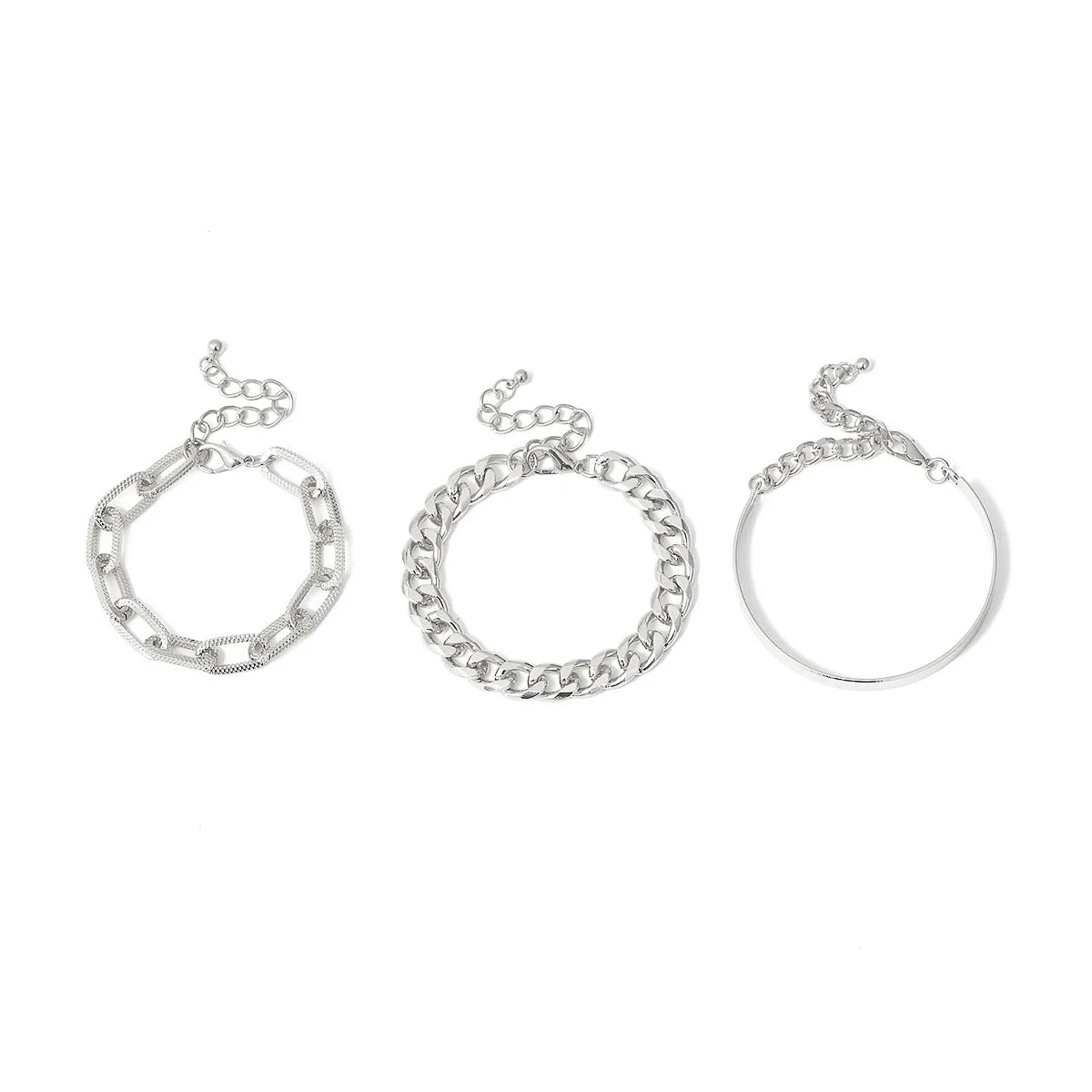 Fashion golden chain bracelet bracelet set