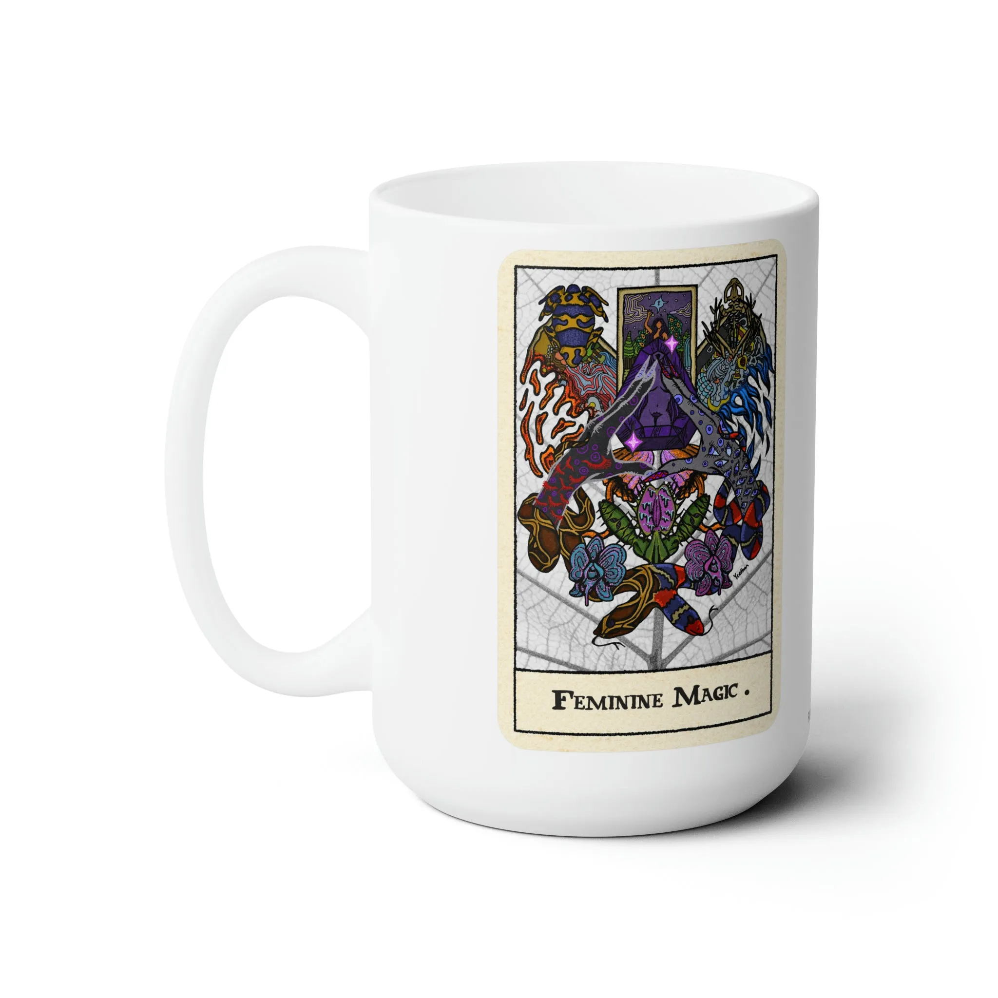 Feminine Magic Ceramic Mug 15oz
