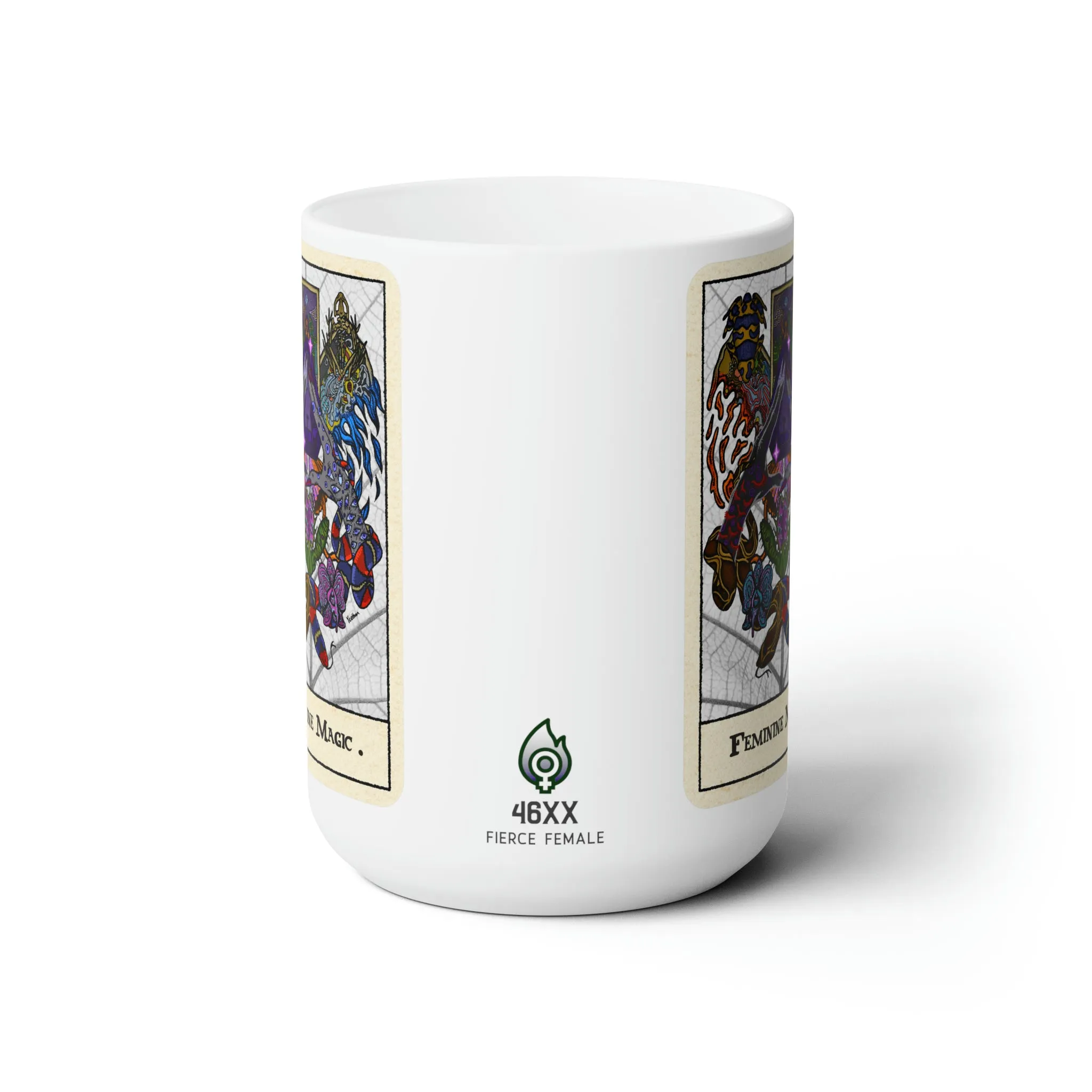 Feminine Magic Ceramic Mug 15oz
