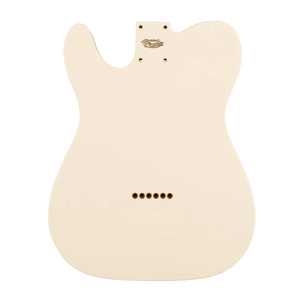 Fender - Classic Series 60's Telecaster SS Alder Body Vintage Bridge Mount, Olympic White