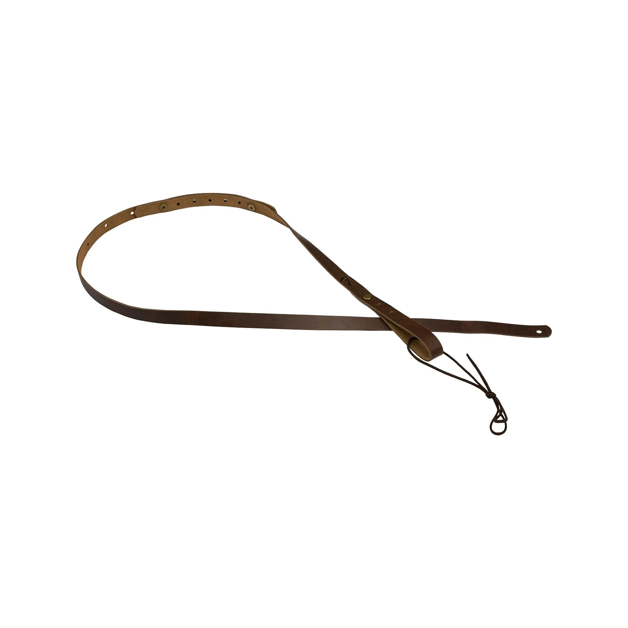Fender Paramount Mandolin Leather Guitar Strap, Brown