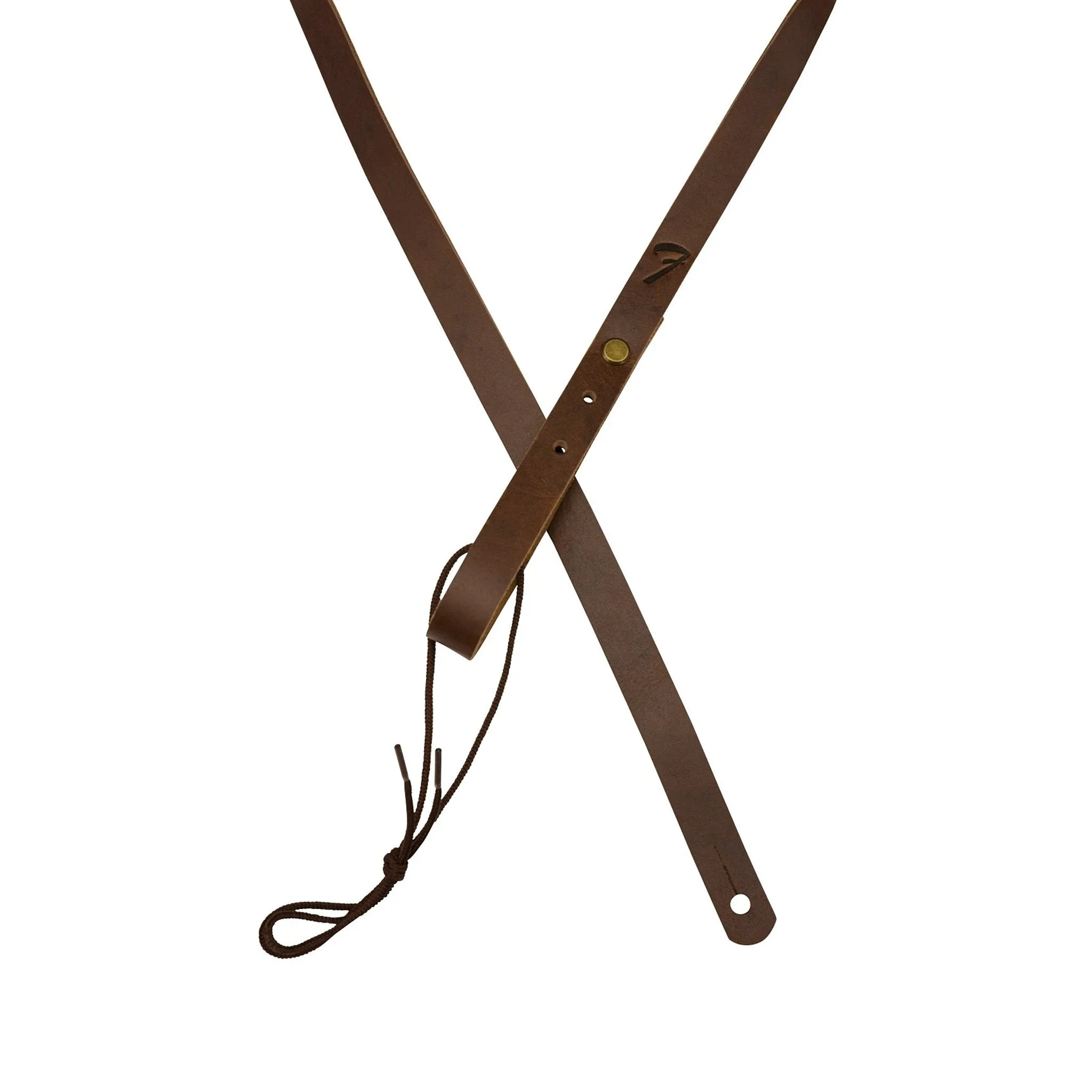 Fender Paramount Mandolin Leather Guitar Strap, Brown