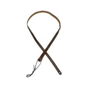 Fender Paramount Mandolin Leather Guitar Strap, Brown
