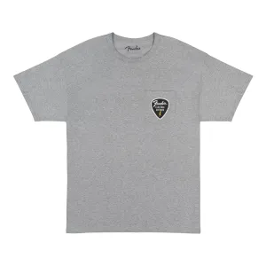 Fender Pick Patch Pocket Gray Tee in XXL