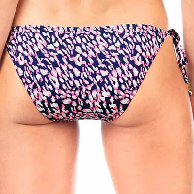 FINAL SALE Print String Bikini Bottom