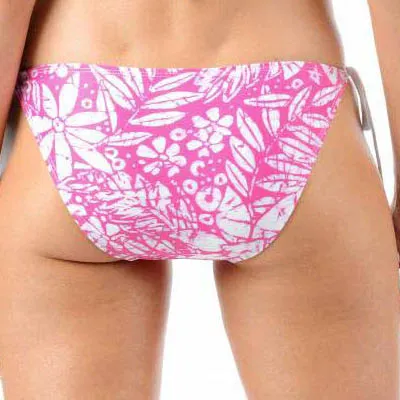 FINAL SALE Print String Bikini Bottom