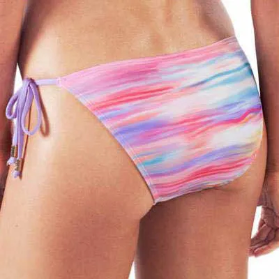FINAL SALE Print String Bikini Bottom