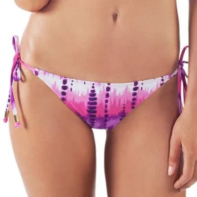 FINAL SALE Print String Bikini Bottom