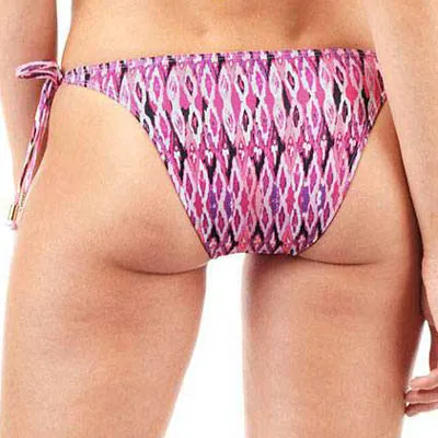 FINAL SALE Print String Bikini Bottom