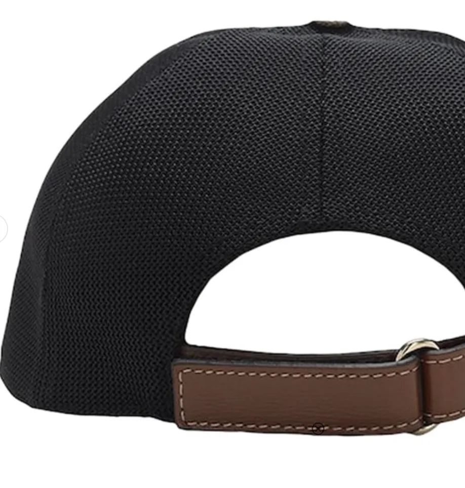 Gucci FAKE/NOT Logo Print Baseball Hat