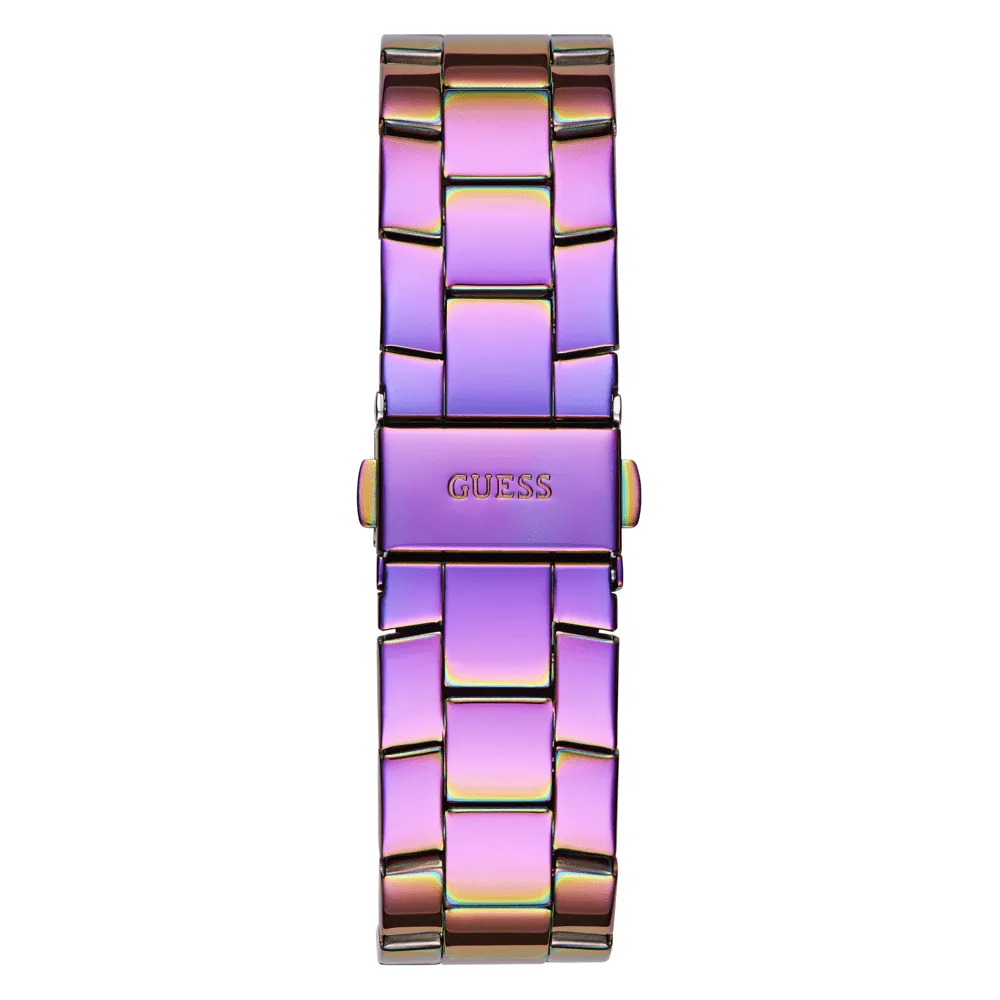 Guess Sport Majesty Sport Iridescent Crystal Bezel Men's Watch GW0771L4