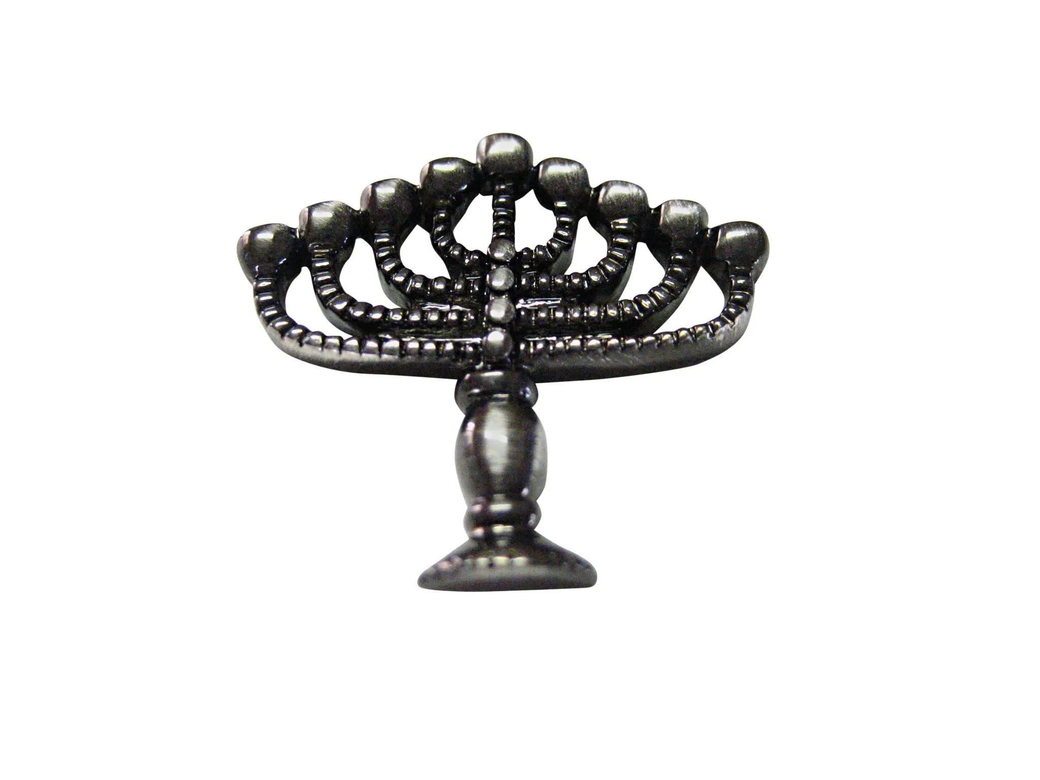 Gunmetal Toned Menorah Magnet