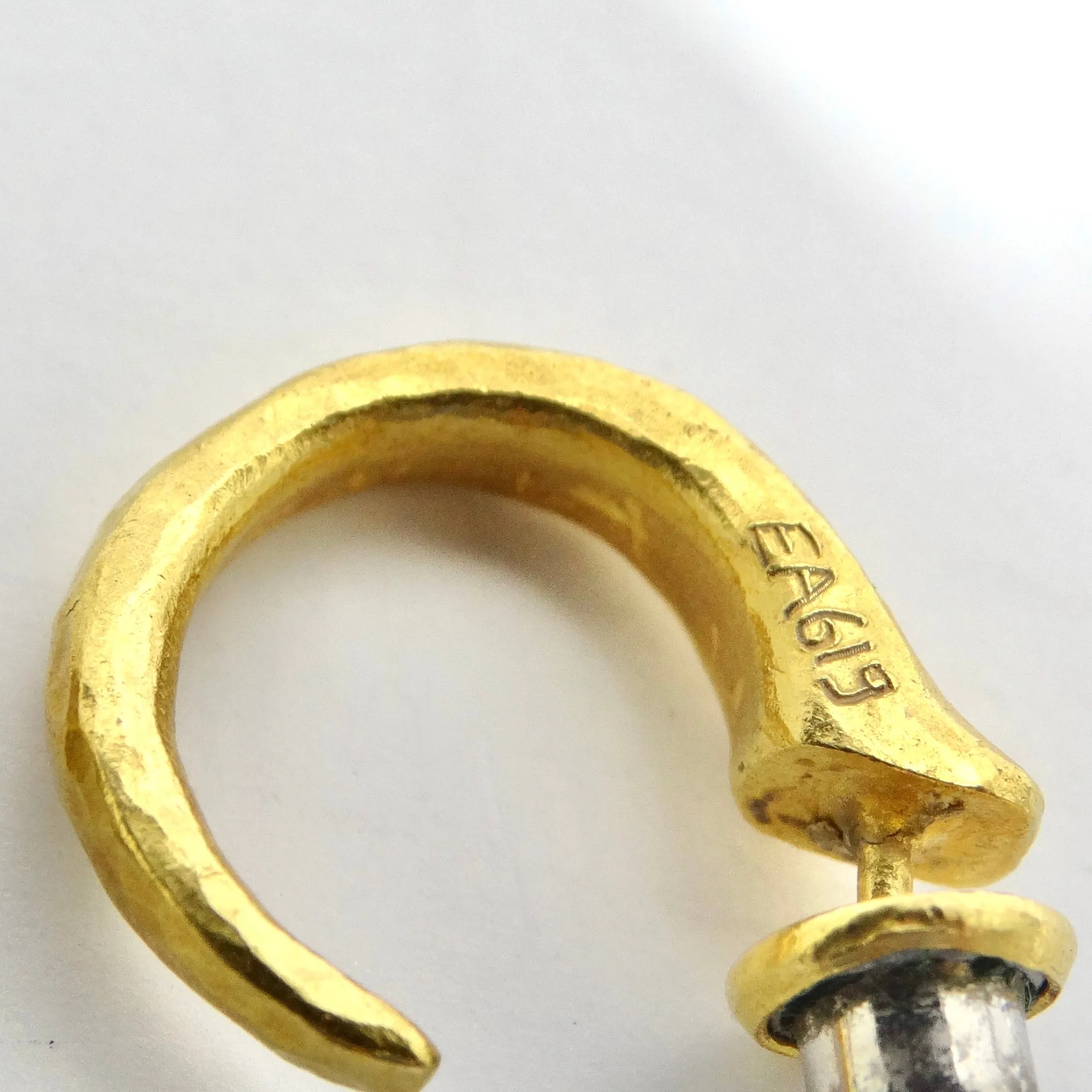 Gurhan 24k Gold Thor Hoop Earrings