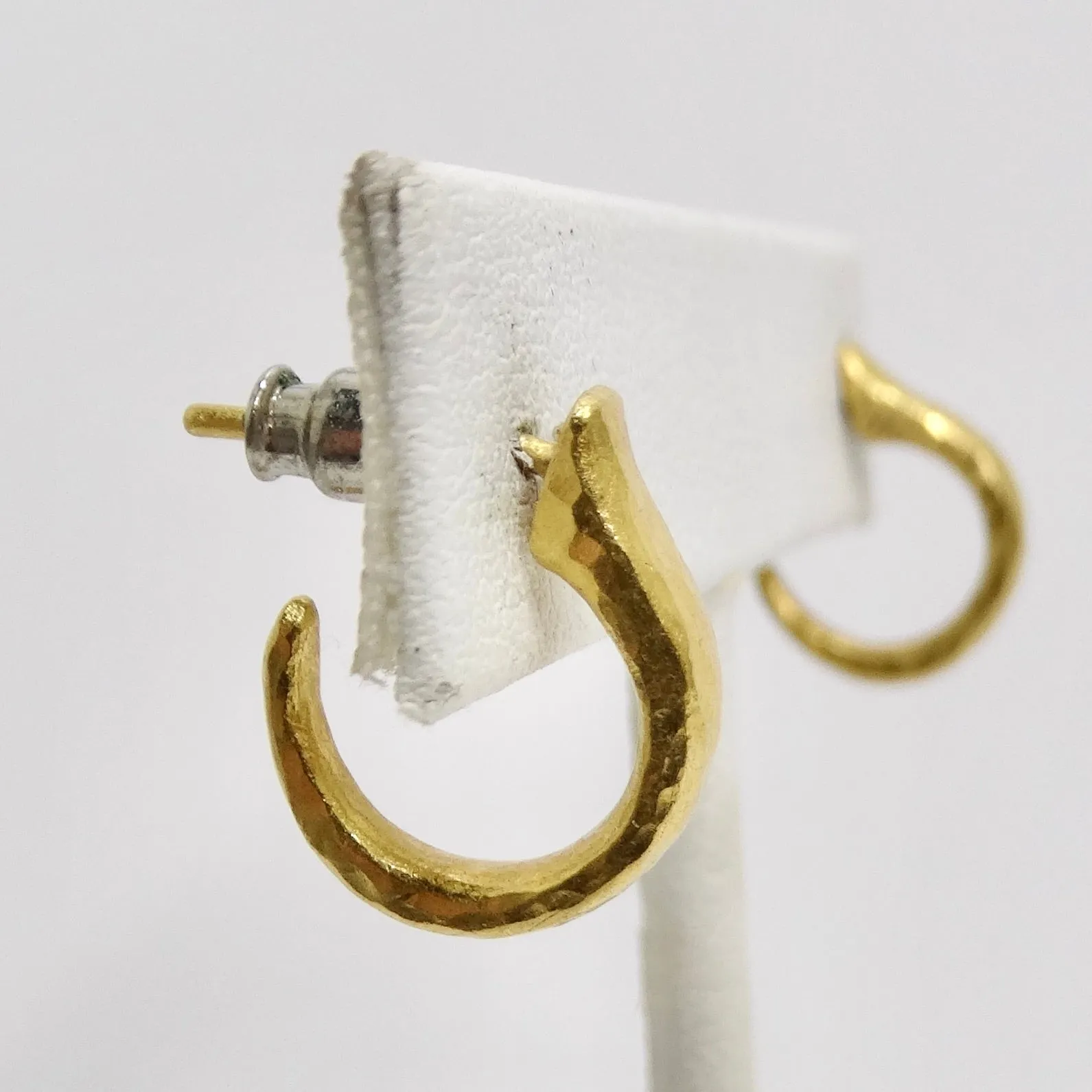 Gurhan 24k Gold Thor Hoop Earrings