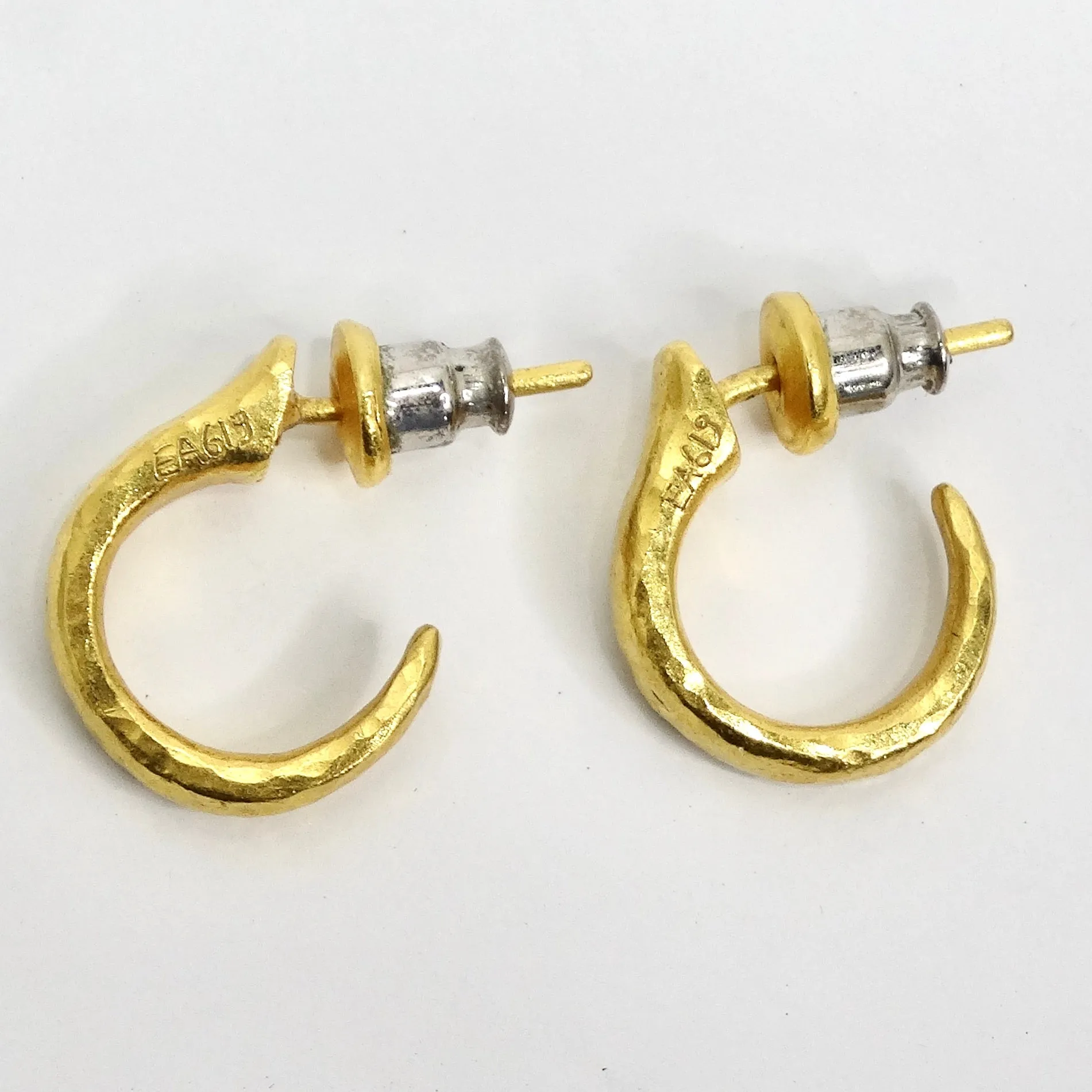 Gurhan 24k Gold Thor Hoop Earrings