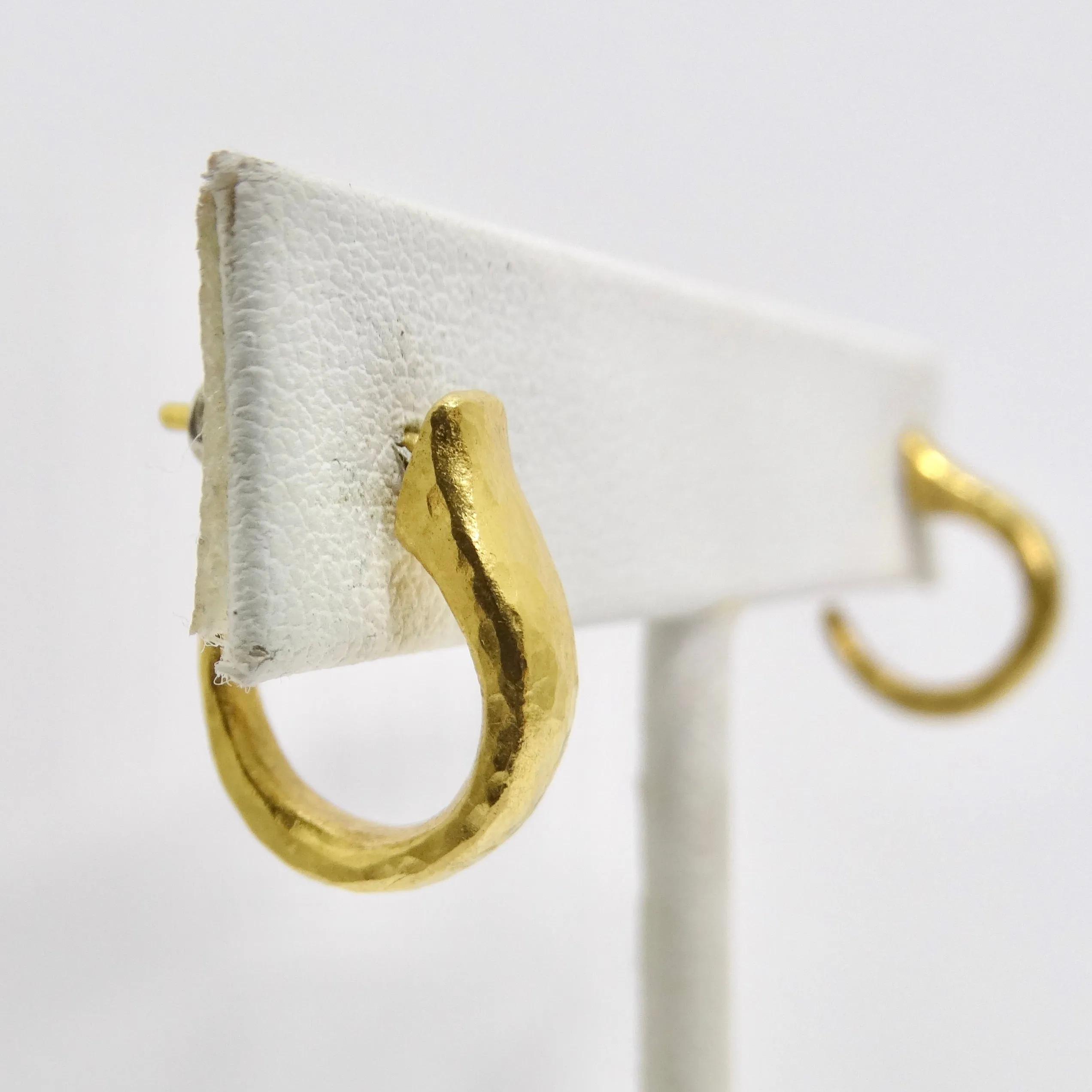 Gurhan 24k Gold Thor Hoop Earrings