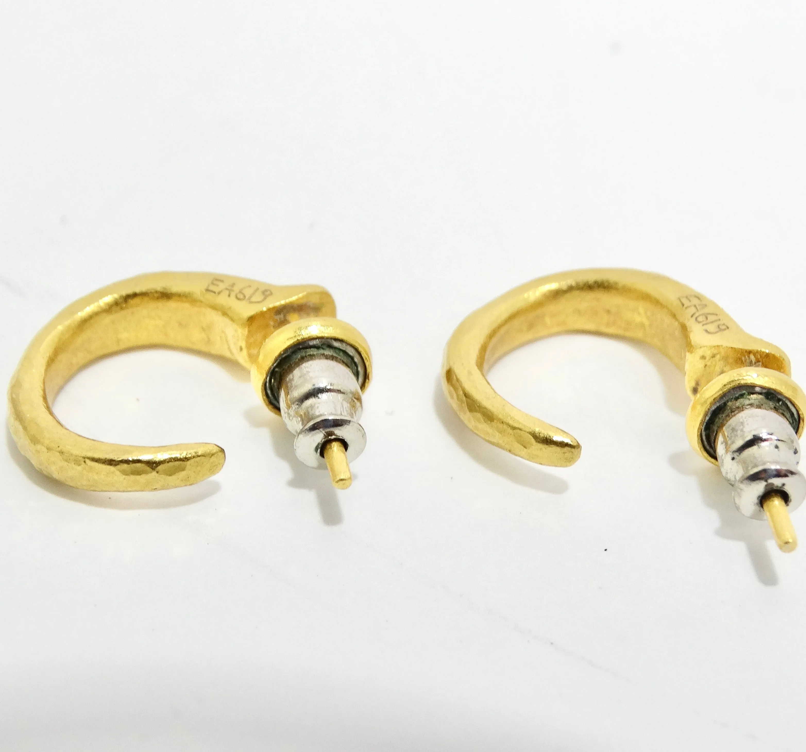 Gurhan 24k Gold Thor Hoop Earrings