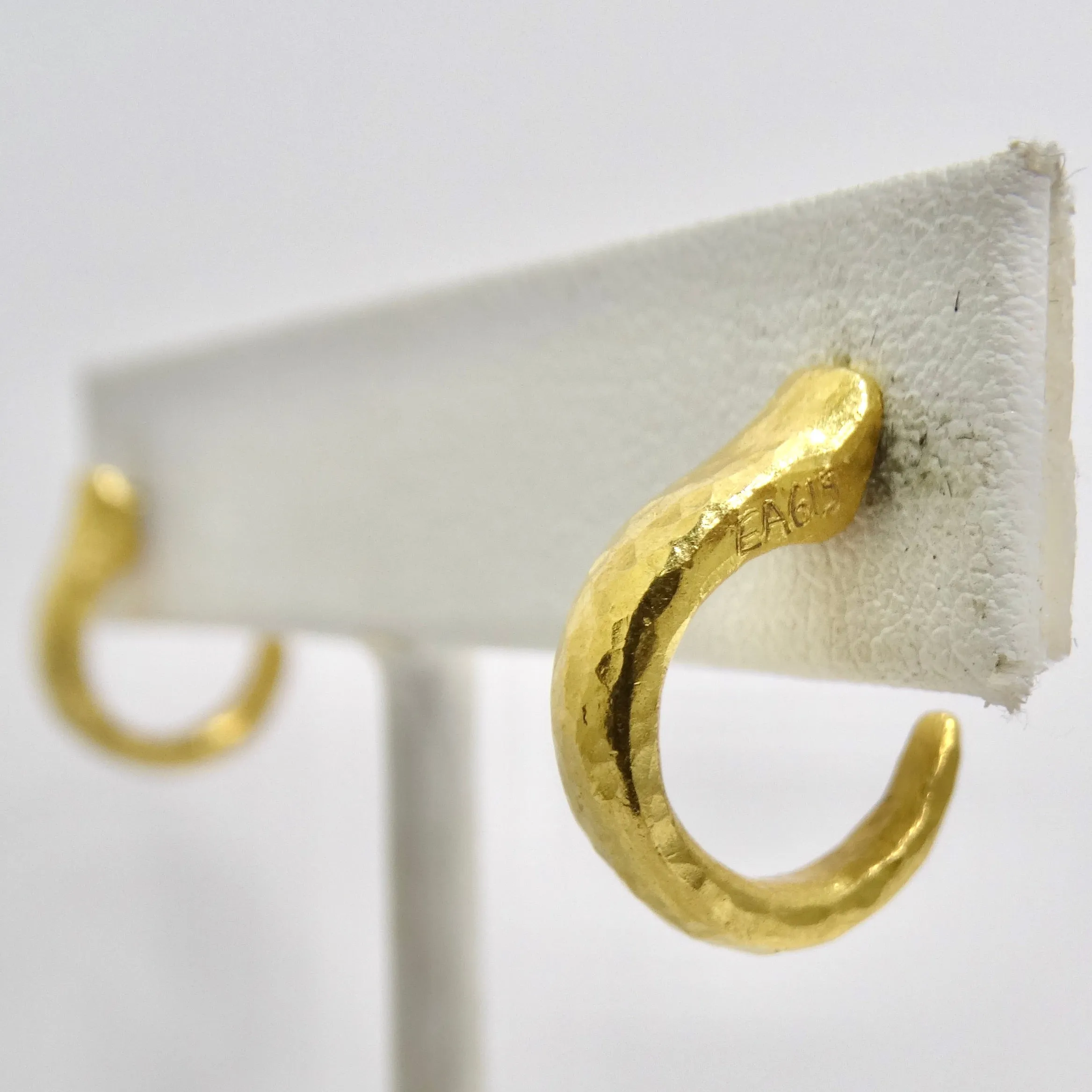 Gurhan 24k Gold Thor Hoop Earrings