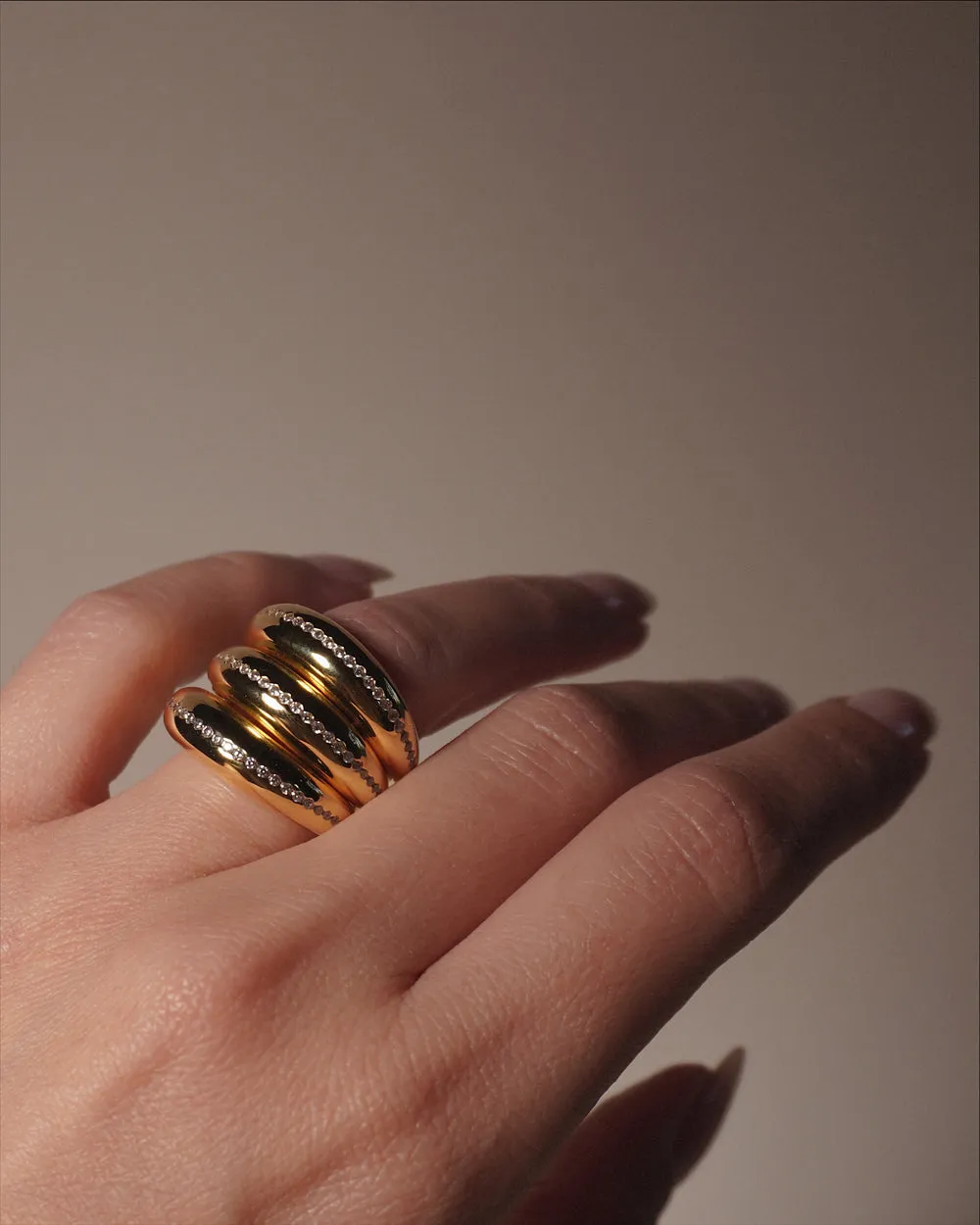 Hera Dome Ring (Gold)