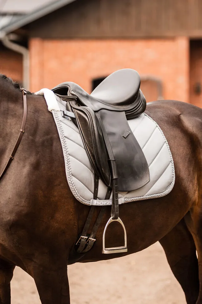 Horze Victoria Dressage Pad Trade Wind Grey