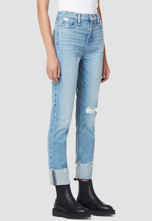 Hudson - Holly High-Rise Straight Ankle Jean