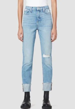 Hudson - Holly High-Rise Straight Ankle Jean