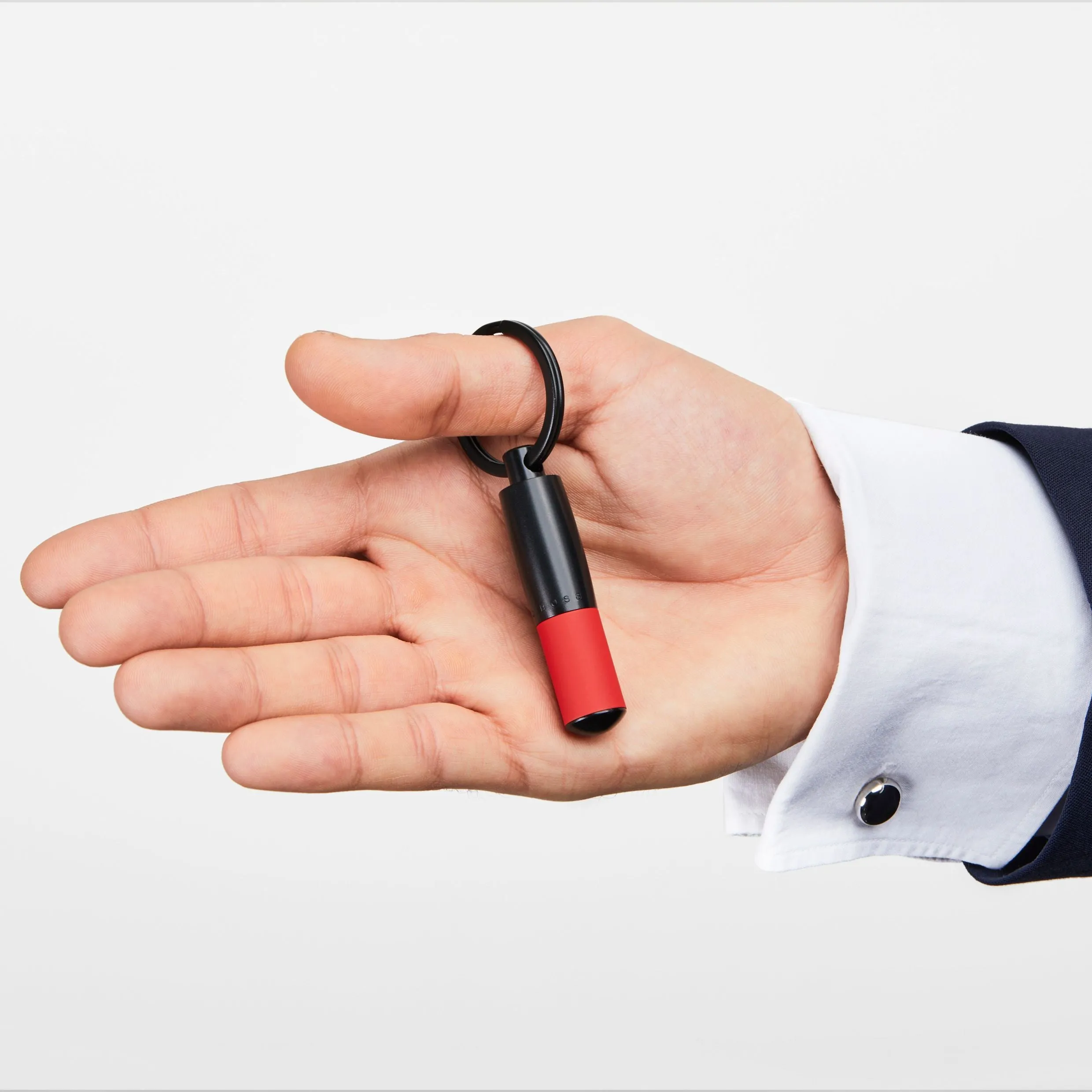 HUGO BOSS HAK007P-Key ring Gear Matrix Red