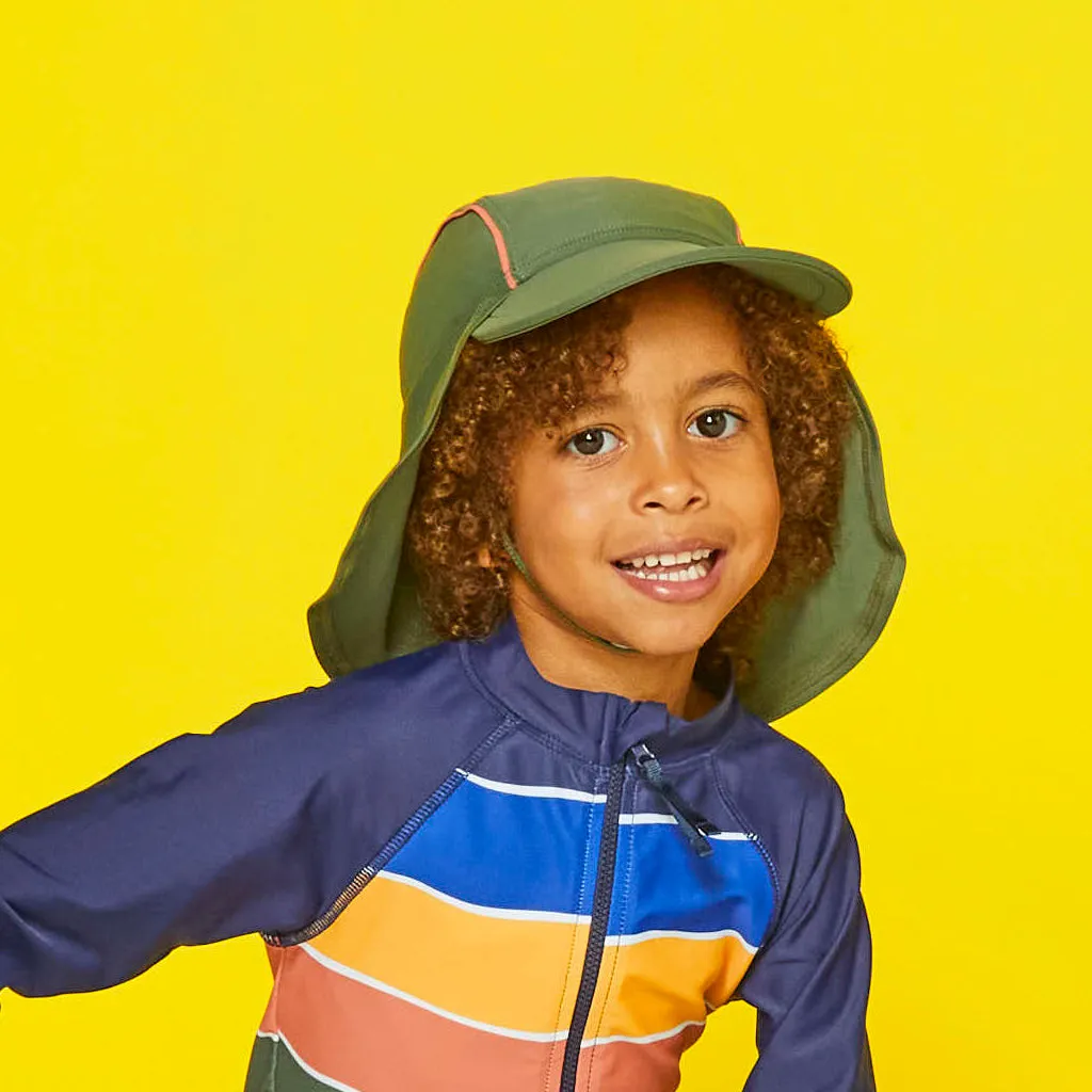 Infant Legionnaire Swim Hat - Lagoon