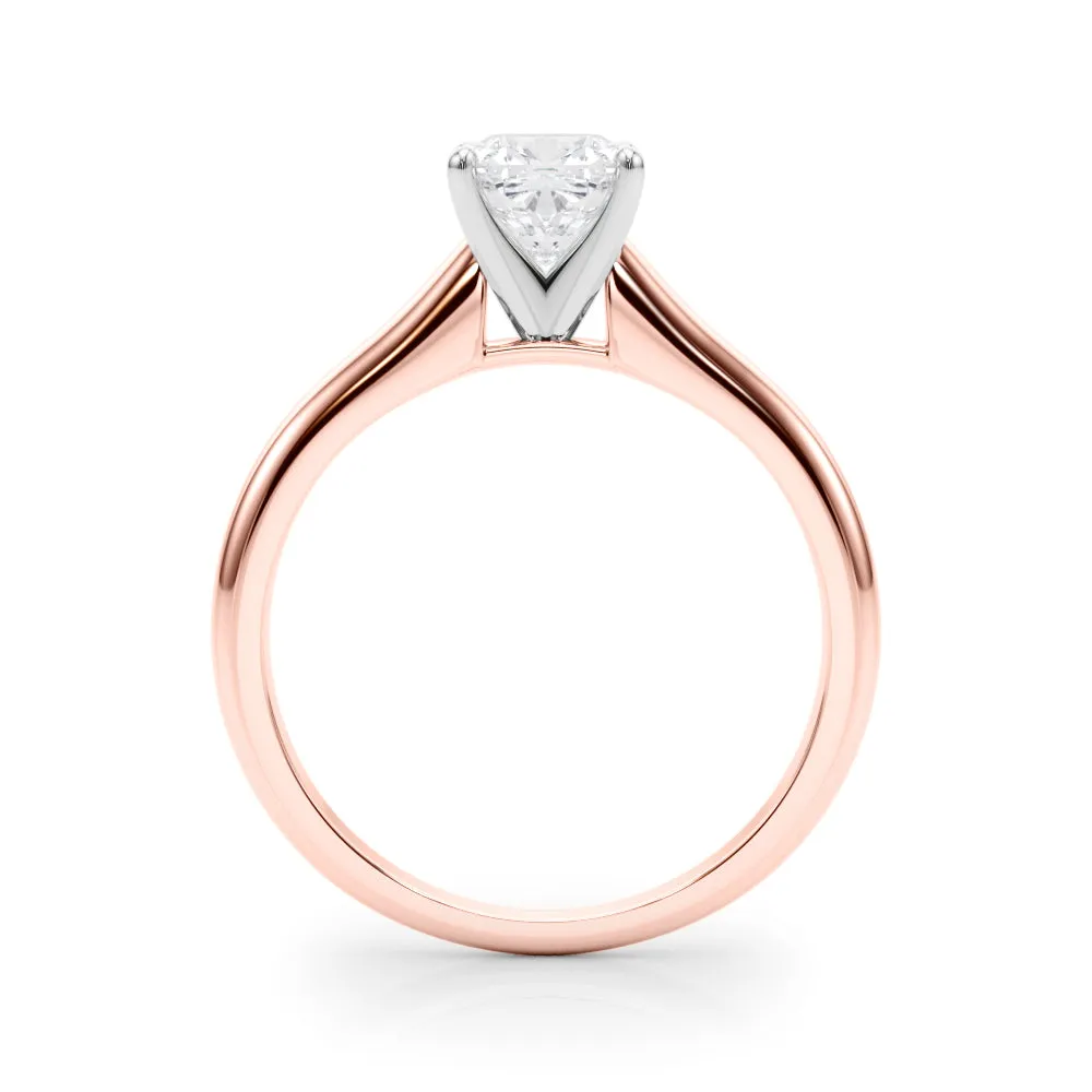 Isabella Cushion Lab Grown Diamond Solitaire Engagement Ring IGI Certified