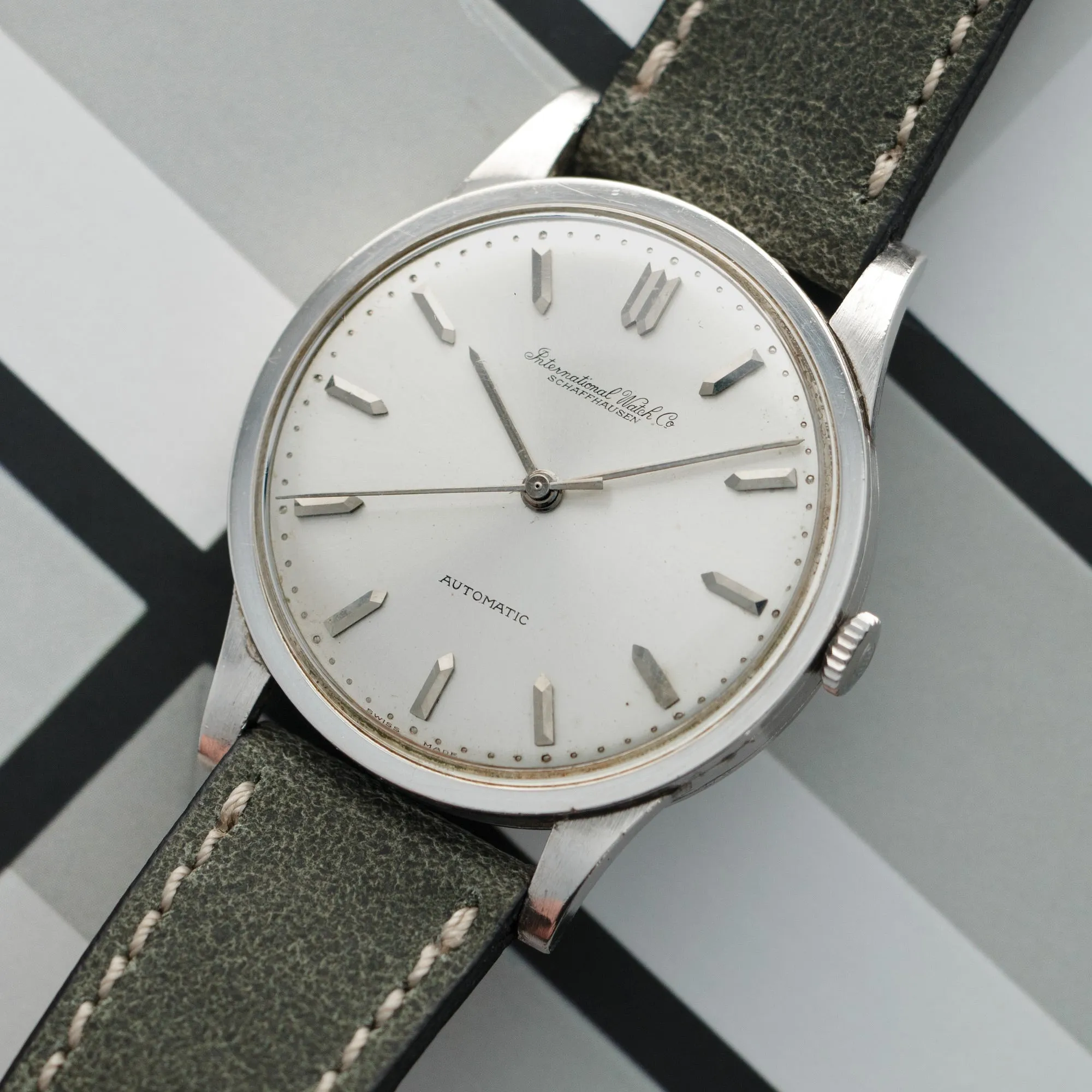 IWC Platinum Calibre 853 Mechanical Wind Watch