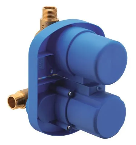 Jewel Faucets Pressure Balanced Valve Body With Diverter and J11 Series Chrome Trim, 11797RIT