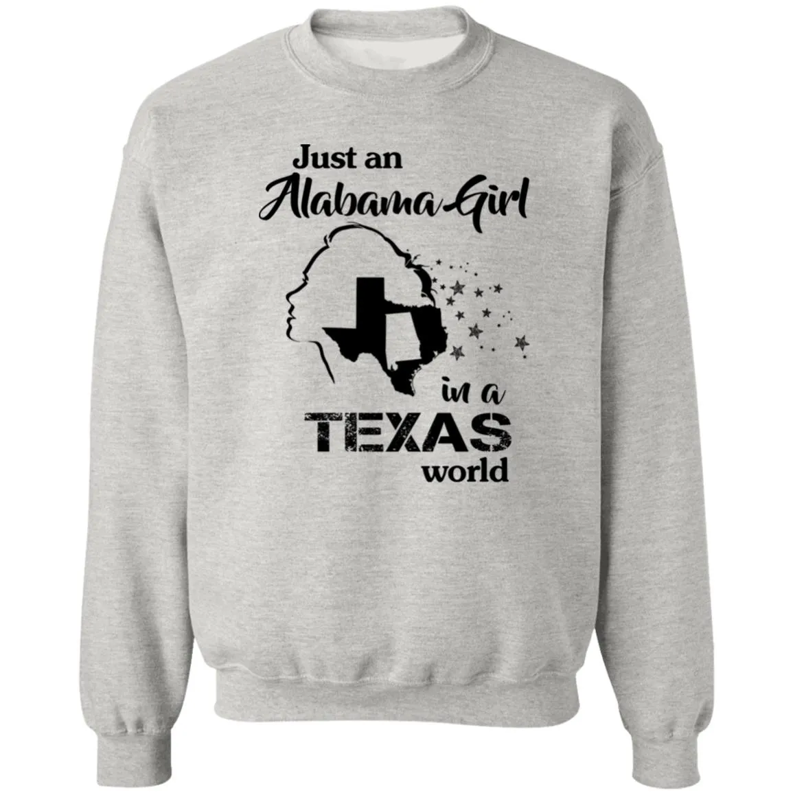 Just An Alabama Girl In Texas World T-Shirt