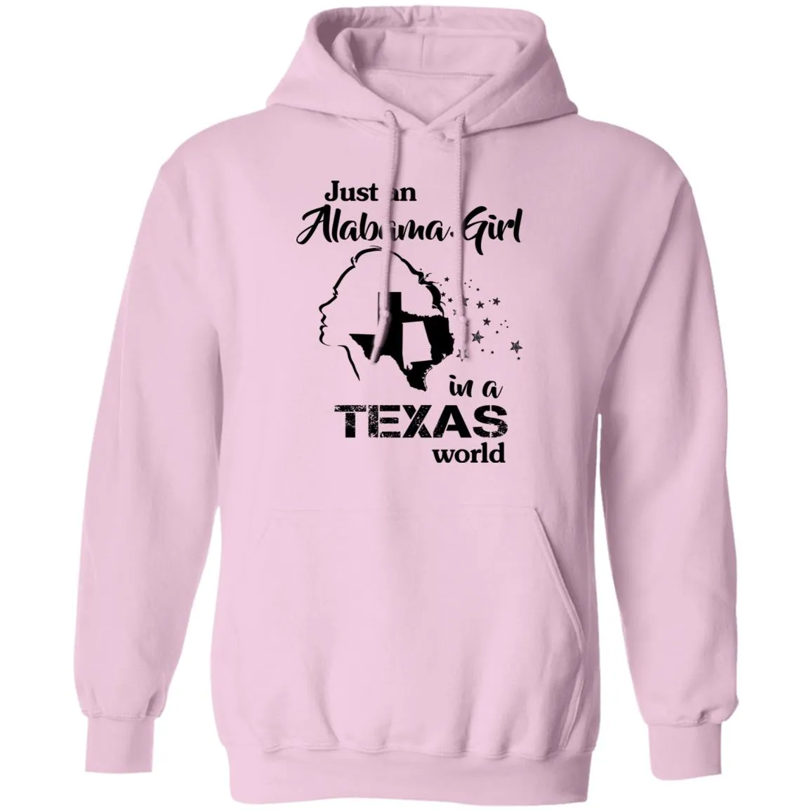 Just An Alabama Girl In Texas World T-Shirt
